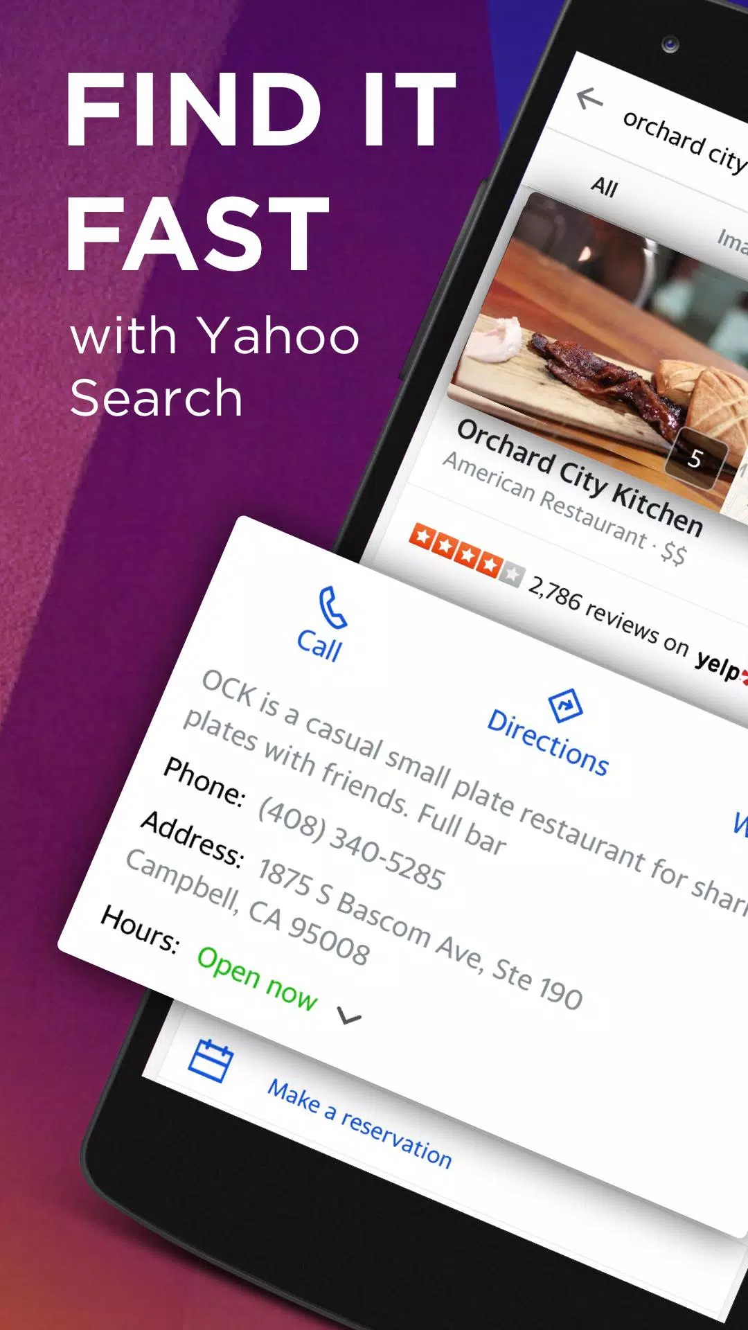 Yahoo Search 스크린샷 1