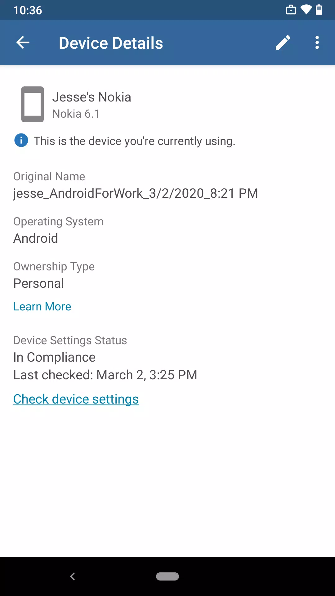 Intune Company Portal स्क्रीनशॉट 4