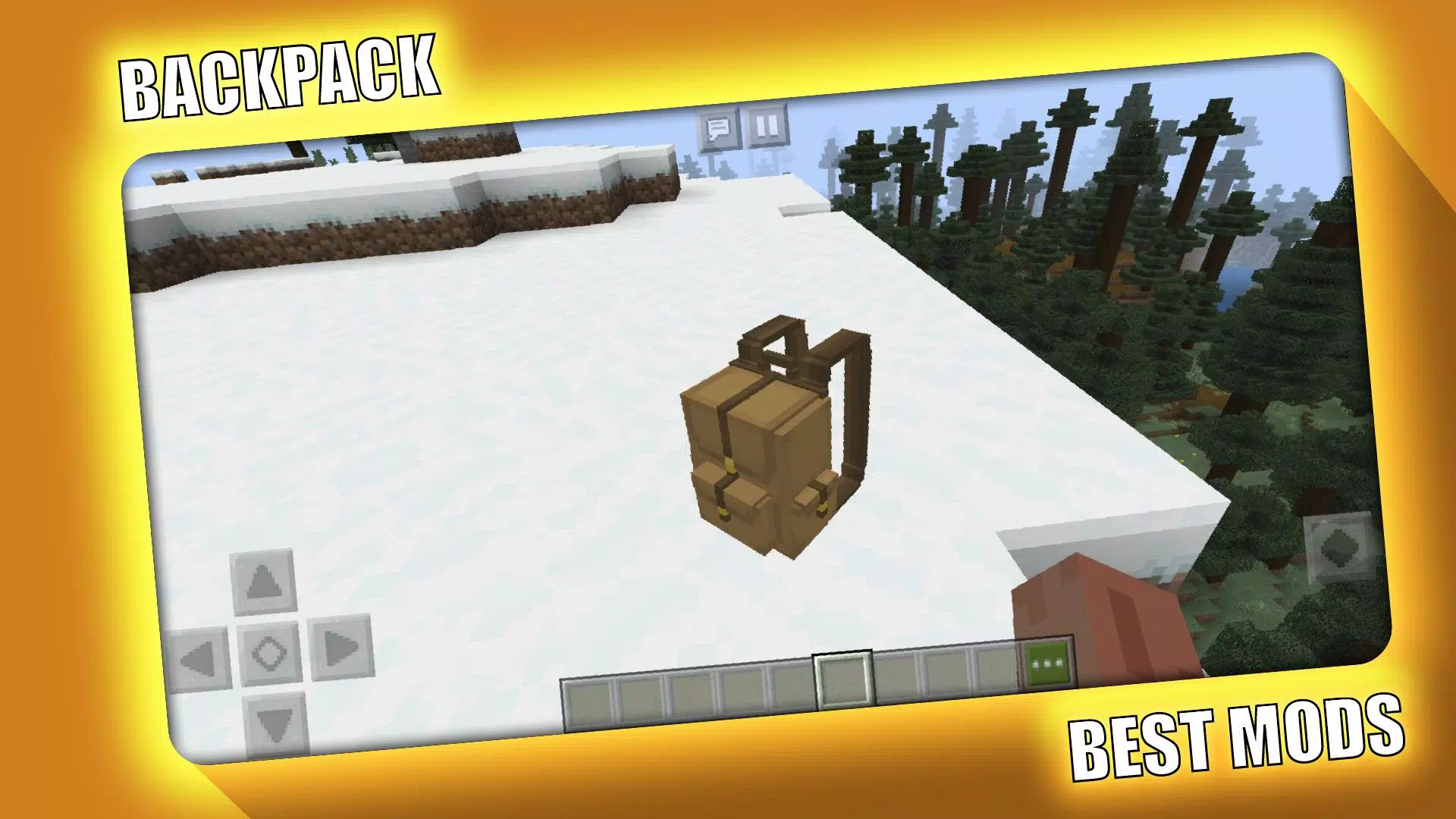 BackPack Mod for Minecraft PE  स्क्रीनशॉट 1