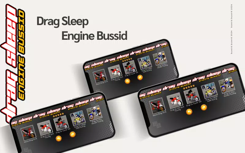 Mod Drag Sleep Engine Bussid スクリーンショット 4