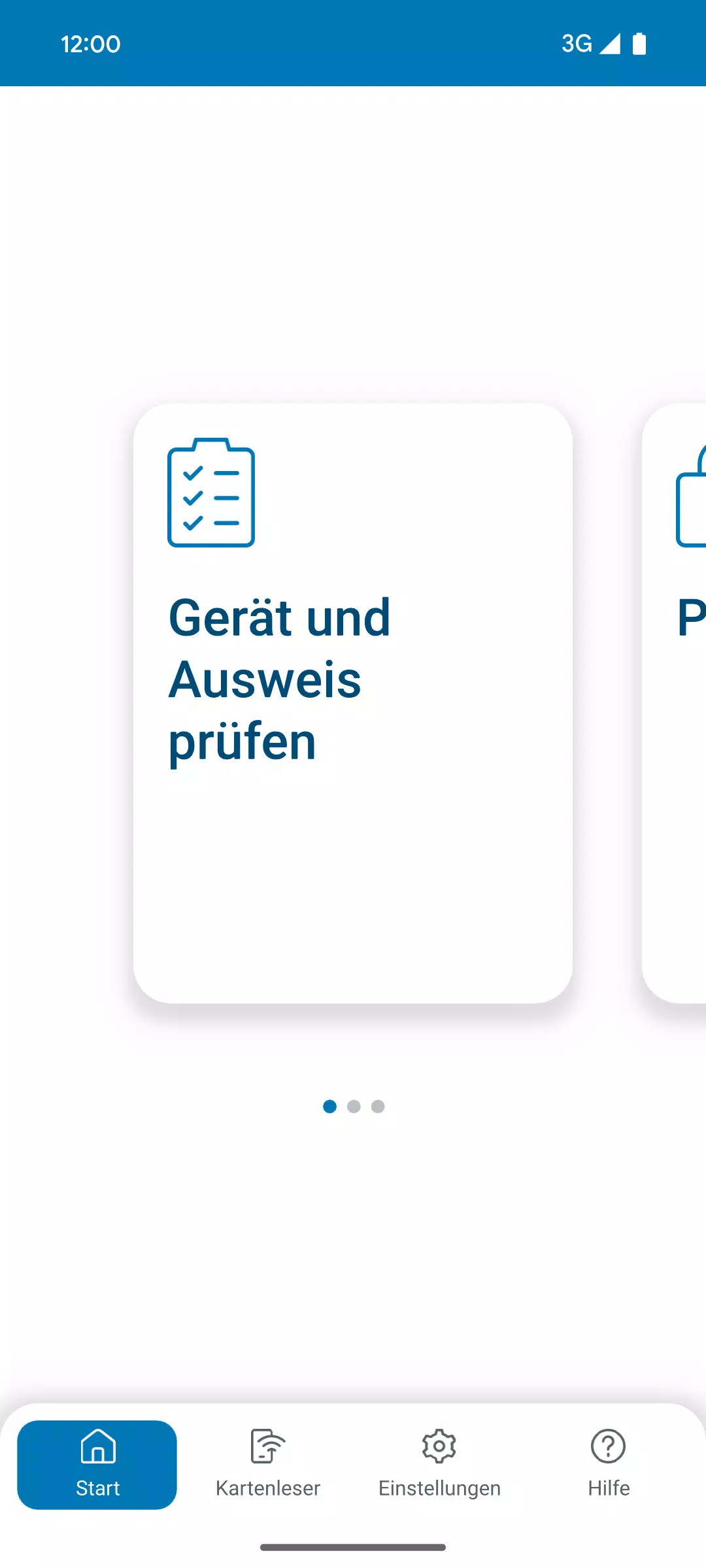 AusweisApp Bund Screenshot 1