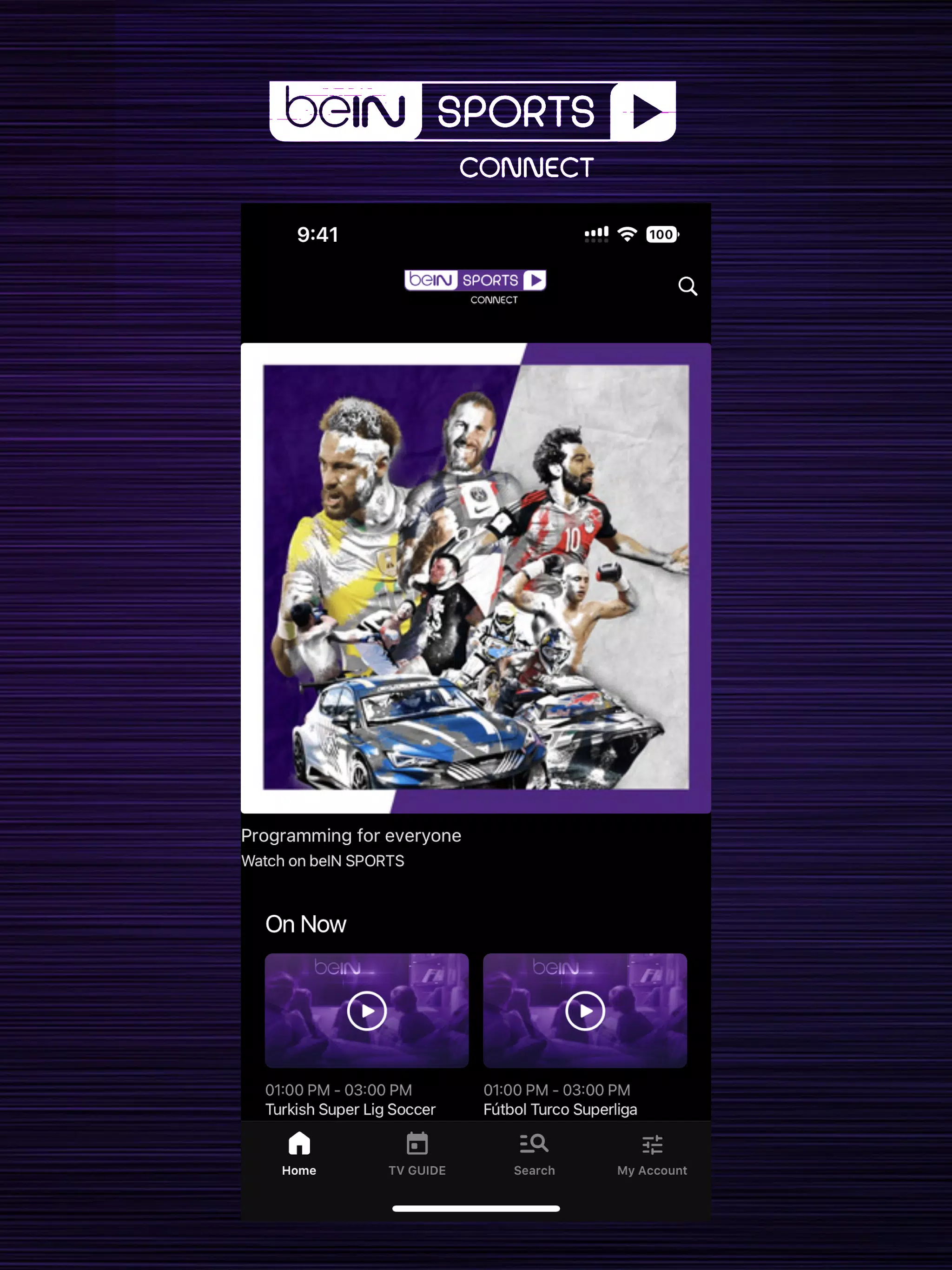 beIN SPORTS CONNECT 스크린샷 4