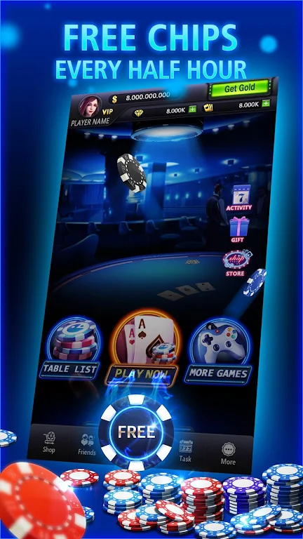 Pocket Poker: Texas Hold’em! Capture d’écran 1