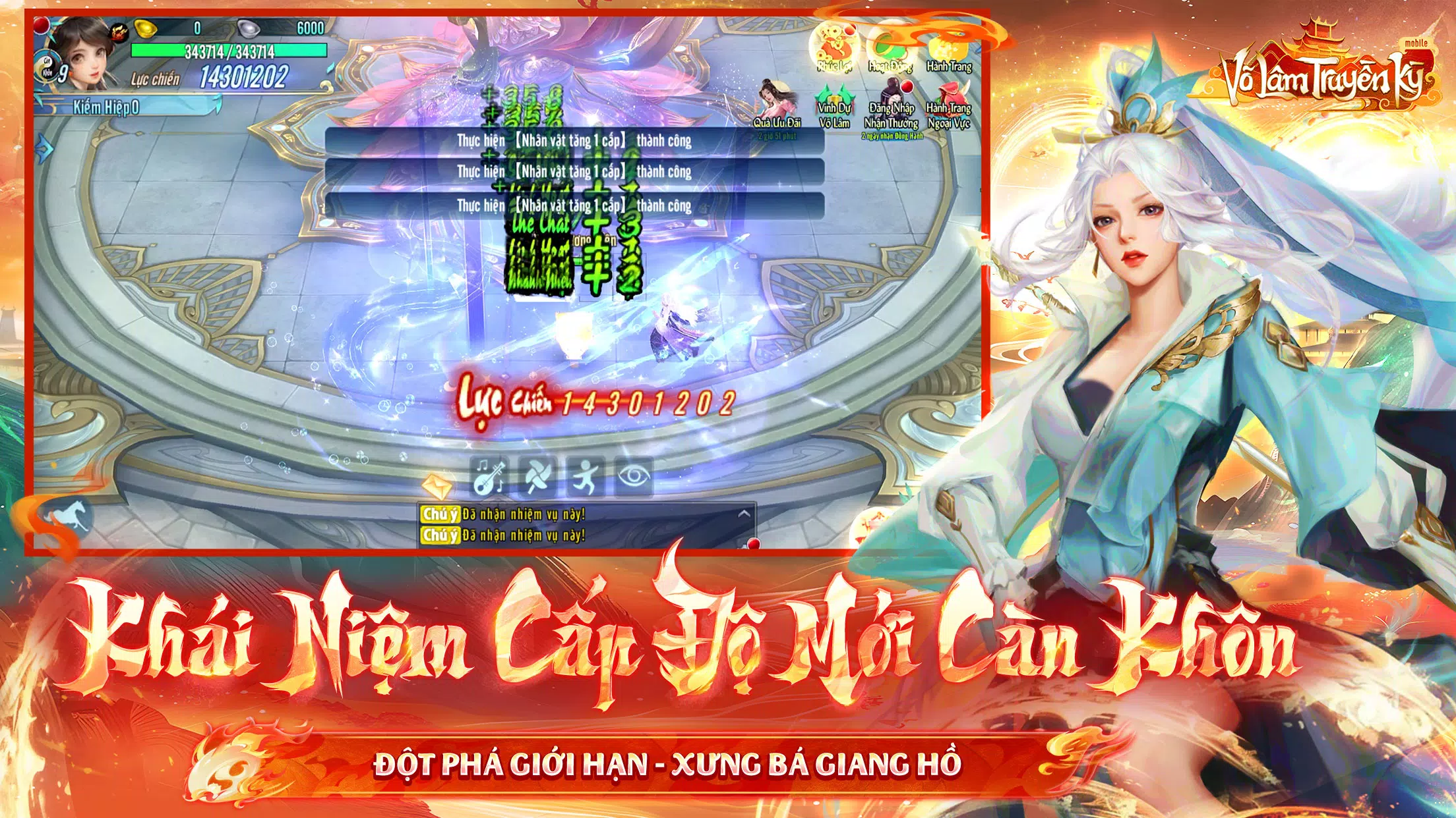 Võ Lâm Truyền Kỳ Mobile應用截圖第4張