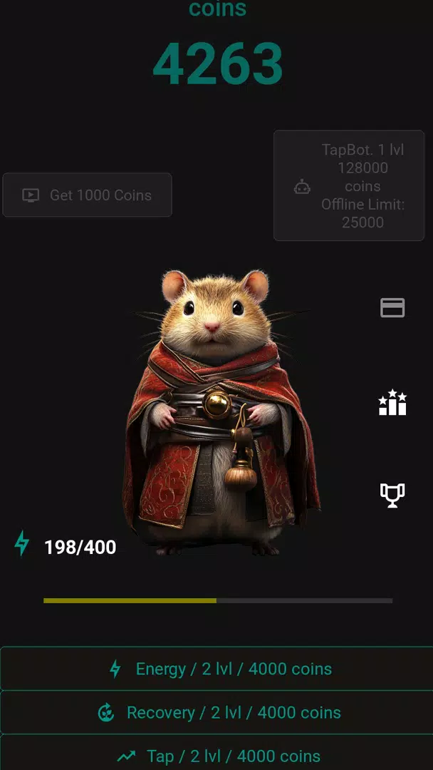Hamster Coins Captura de pantalla 1