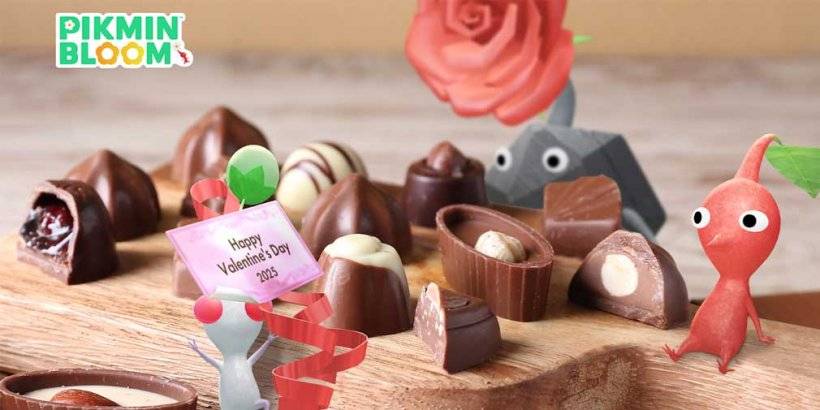 Pikmin Bloom Sweet Saint Valentine's Day, des surprises de chocolat sont disponibles!