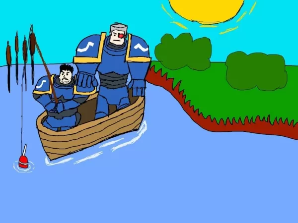 Space Marine 2 Modders Plan Tau, Necrons Addits, Comece com o mini-jogo de pesca