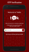 TokBiz - First Indian Social Media App. Capture d'écran 3