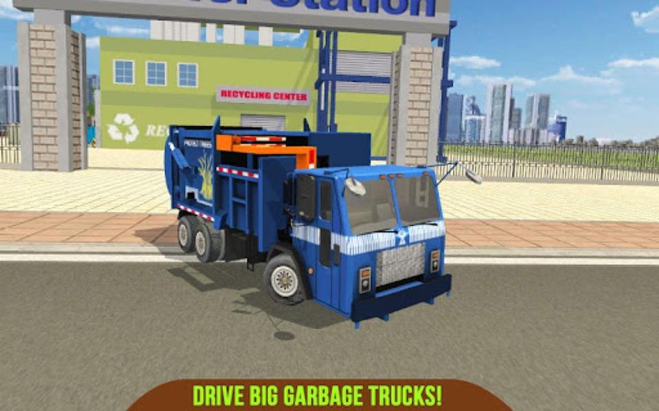 Garbage Truck Recycling SIM 스크린샷 3