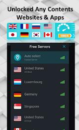 ZX VPN Secure VPN Proxy Captura de pantalla 2