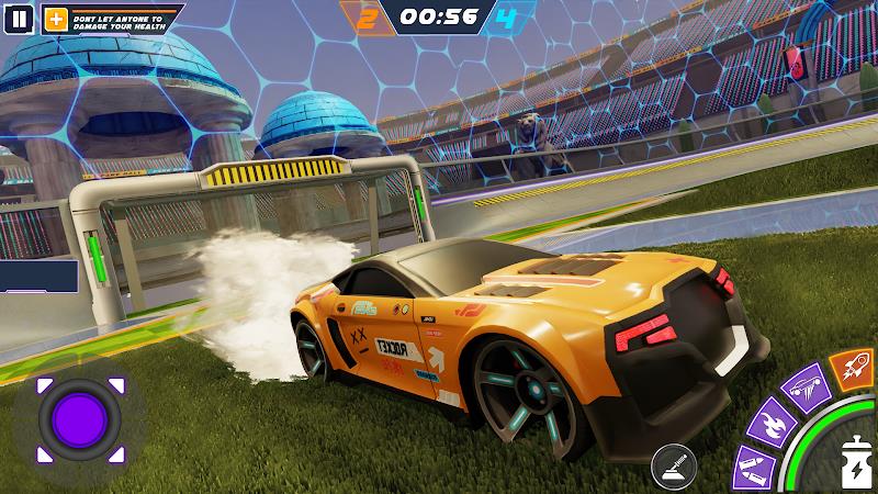 Rocket Car: Car Ball Games Capture d'écran 4