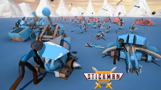 Stickman Battle Simulator game 스크린샷 2