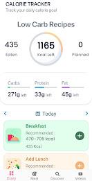 Low carb recipes diet app Capture d'écran 2