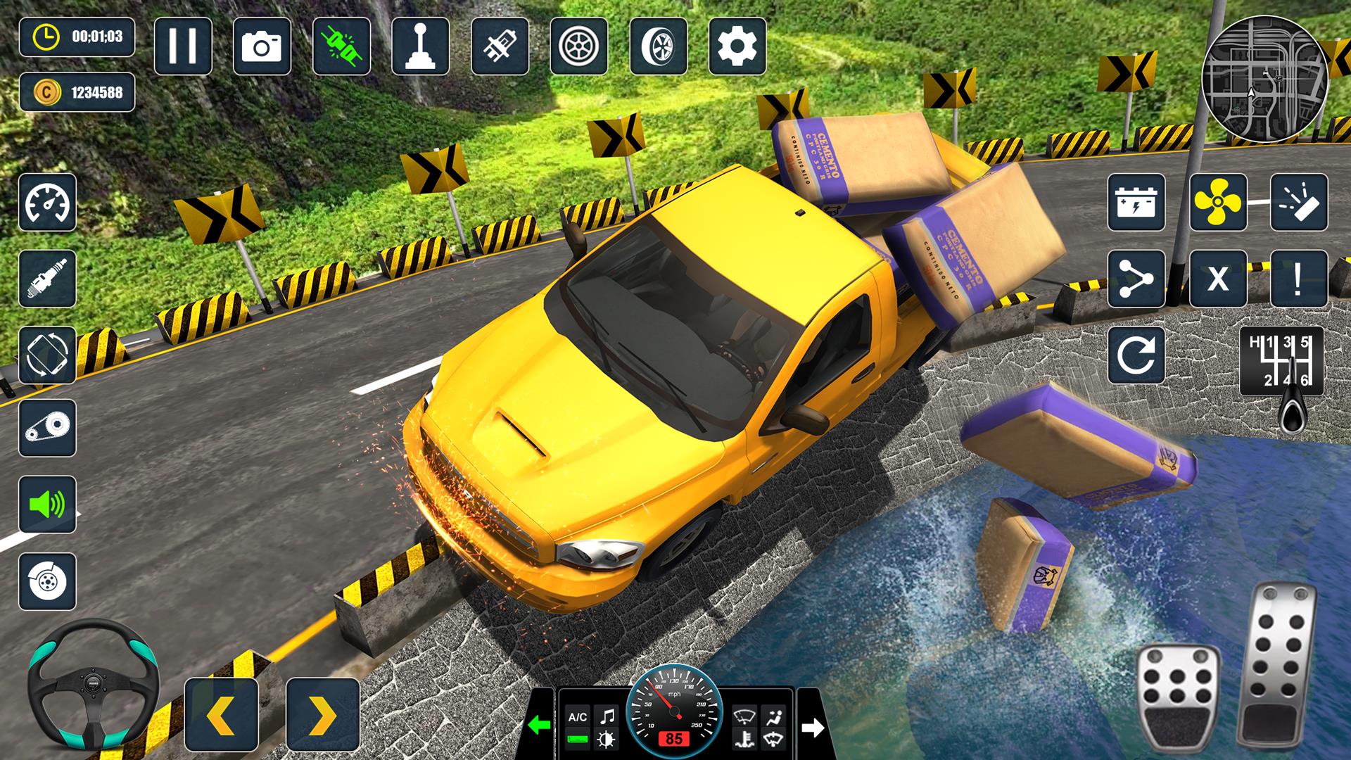 Offroad Pickup Truck Cargo Sim应用截图第4张