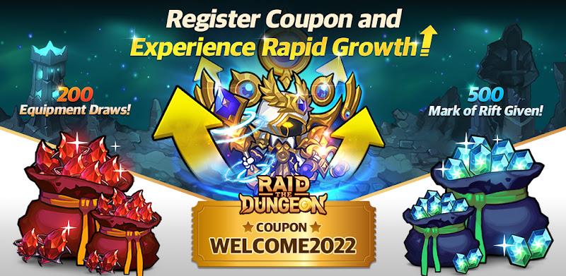 Raid the Dungeon : Idle RPG 스크린샷 1