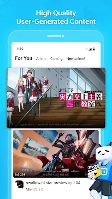 BiliBili - HD Anime, Videos スクリーンショット 4