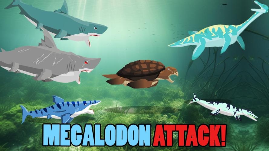 Megalodon Fights Sea Monsters應用截圖第1張