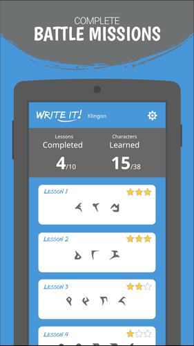 Write It! Klingon Screenshot 2