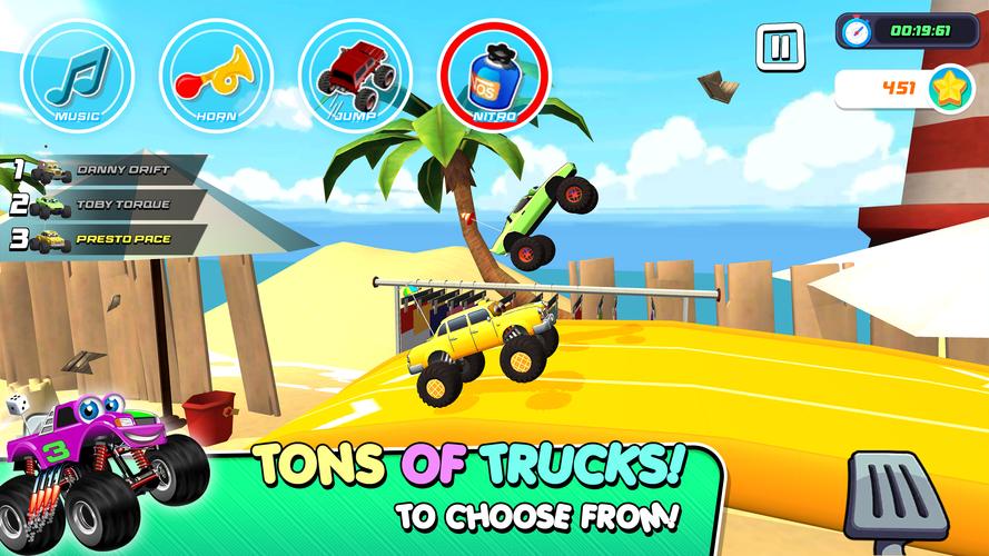 Monster Trucks Game for Kids 3應用截圖第2張