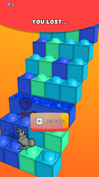 Pop It Run! 3D Mod Captura de pantalla 3
