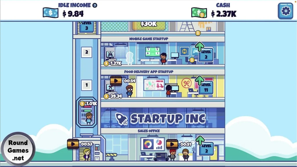 Idle Startup Tycoon应用截图第1张