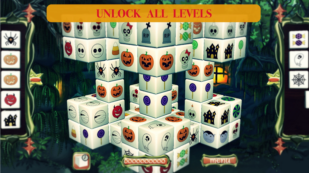 Fairy Mahjong Halloween Captura de pantalla 2