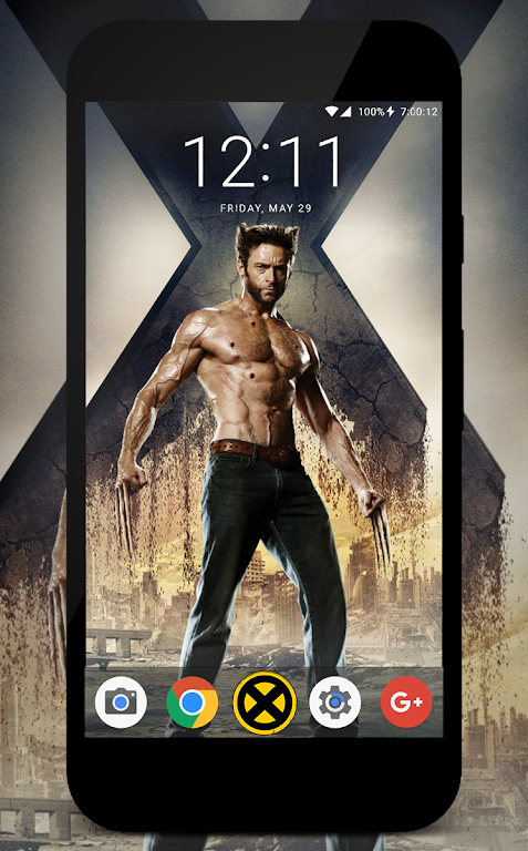 X-Men Wallpaper HD Скриншот 2