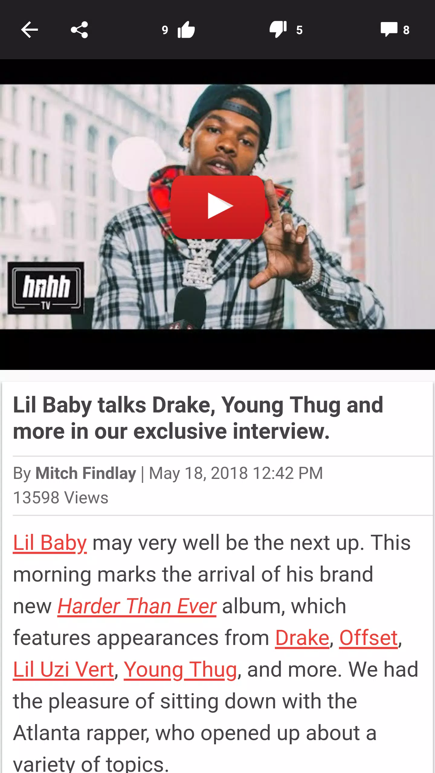 Hotnewhiphop HNHH應用截圖第2張