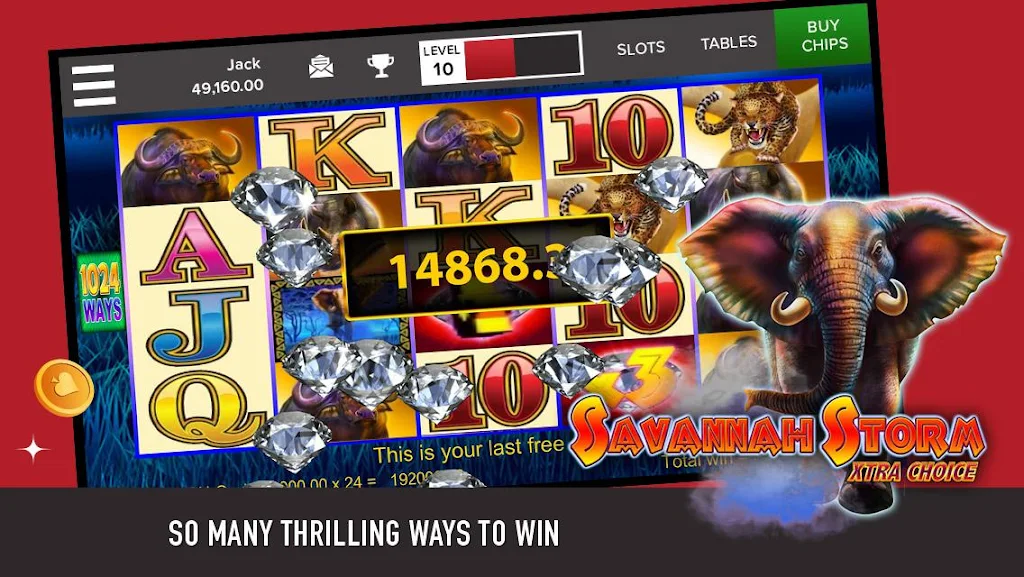 PlayJACK Slots Captura de tela 3