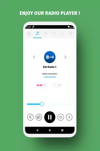 Radio Italy - FM Radios Captura de pantalla 1