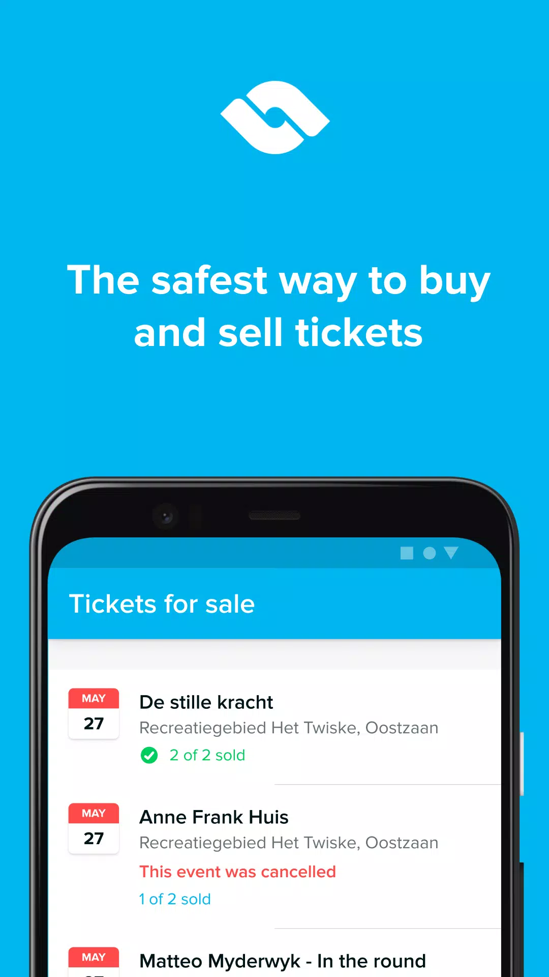 TicketSwap - Buy, Sell Tickets應用截圖第1張