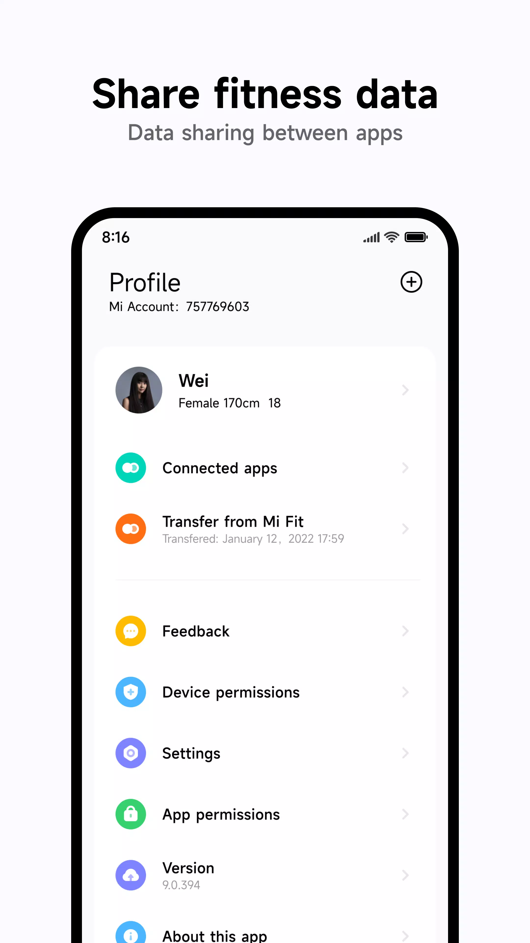 Mi Fitness (Xiaomi Wear) Captura de pantalla 4