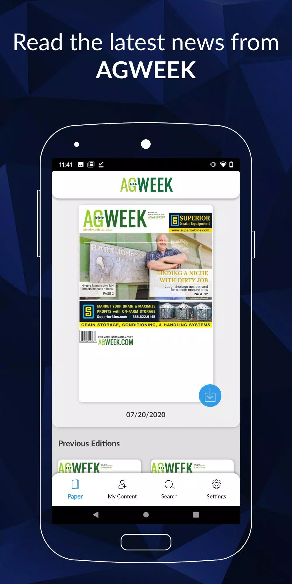 Agweek E-Paper應用截圖第1張