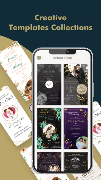 Engagement Card Maker & Design應用截圖第3張