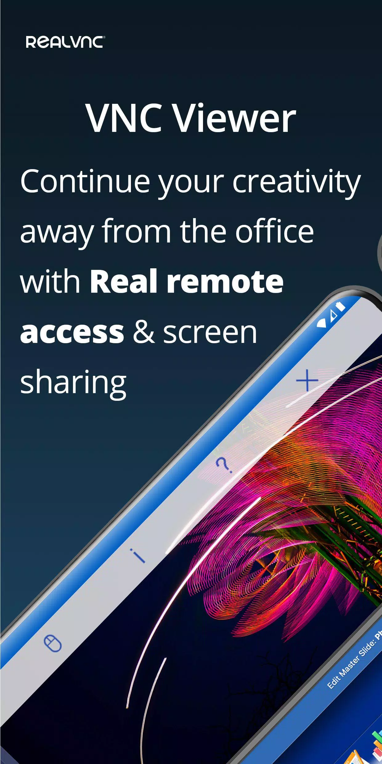 RealVNC Viewer: Remote Desktop Captura de pantalla 1