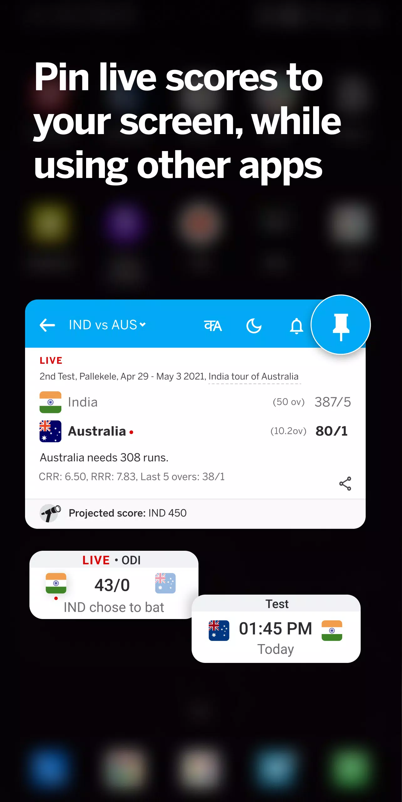 ESPNcricinfo - Live Cricket Screenshot 2