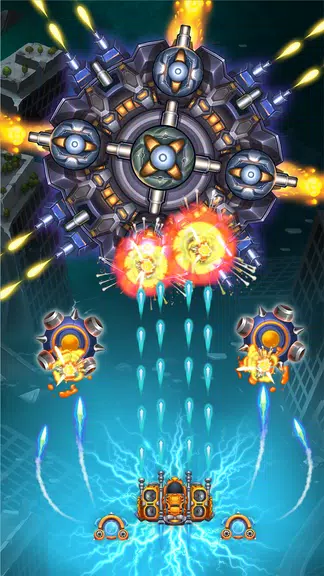 Sky Raptor: 射擊飛機遊戲應用截圖第1張