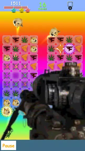 Meme Crush - MLG Kush edition Screenshot 2