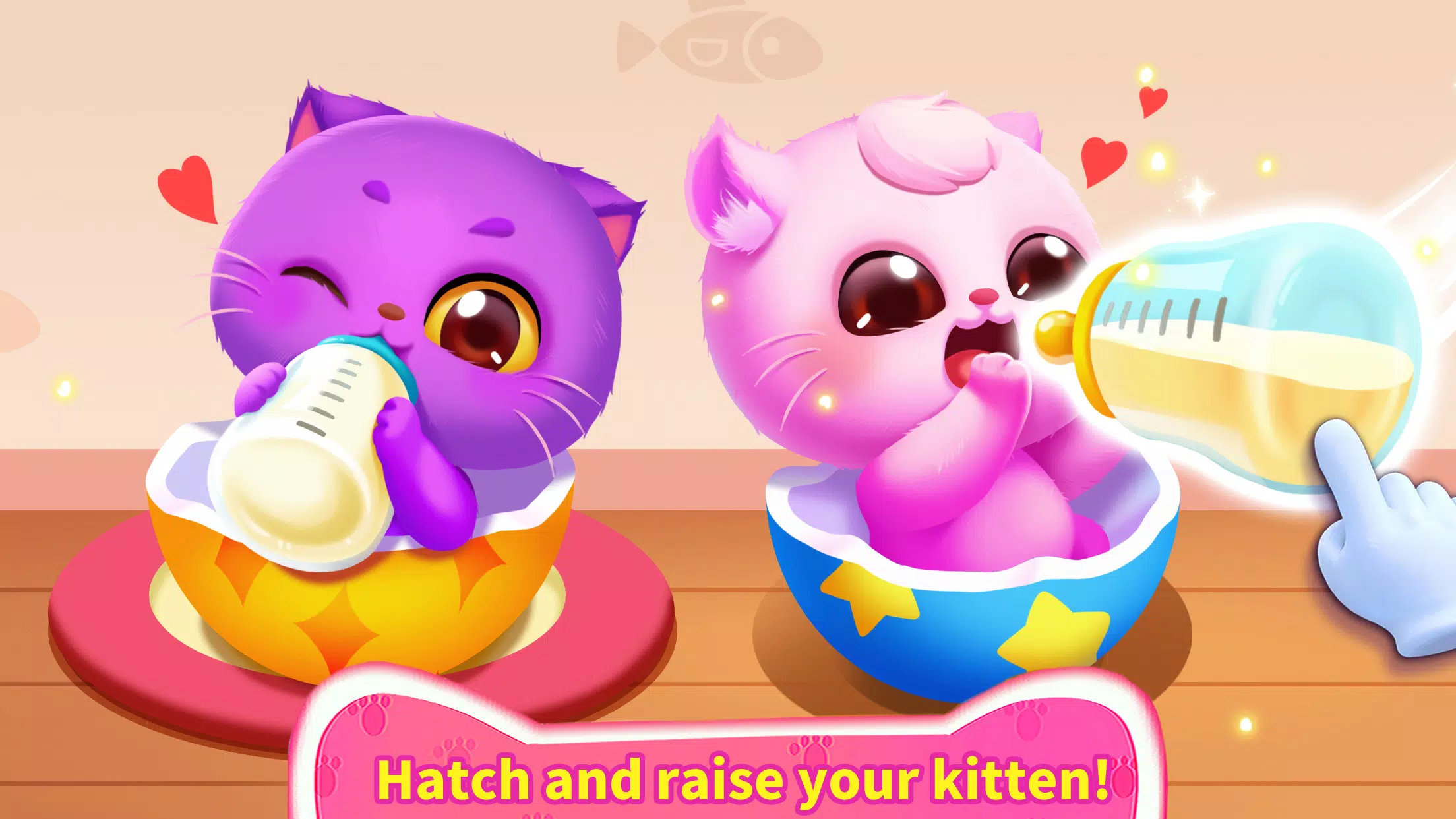 Little Panda’s Cat Game 스크린샷 2