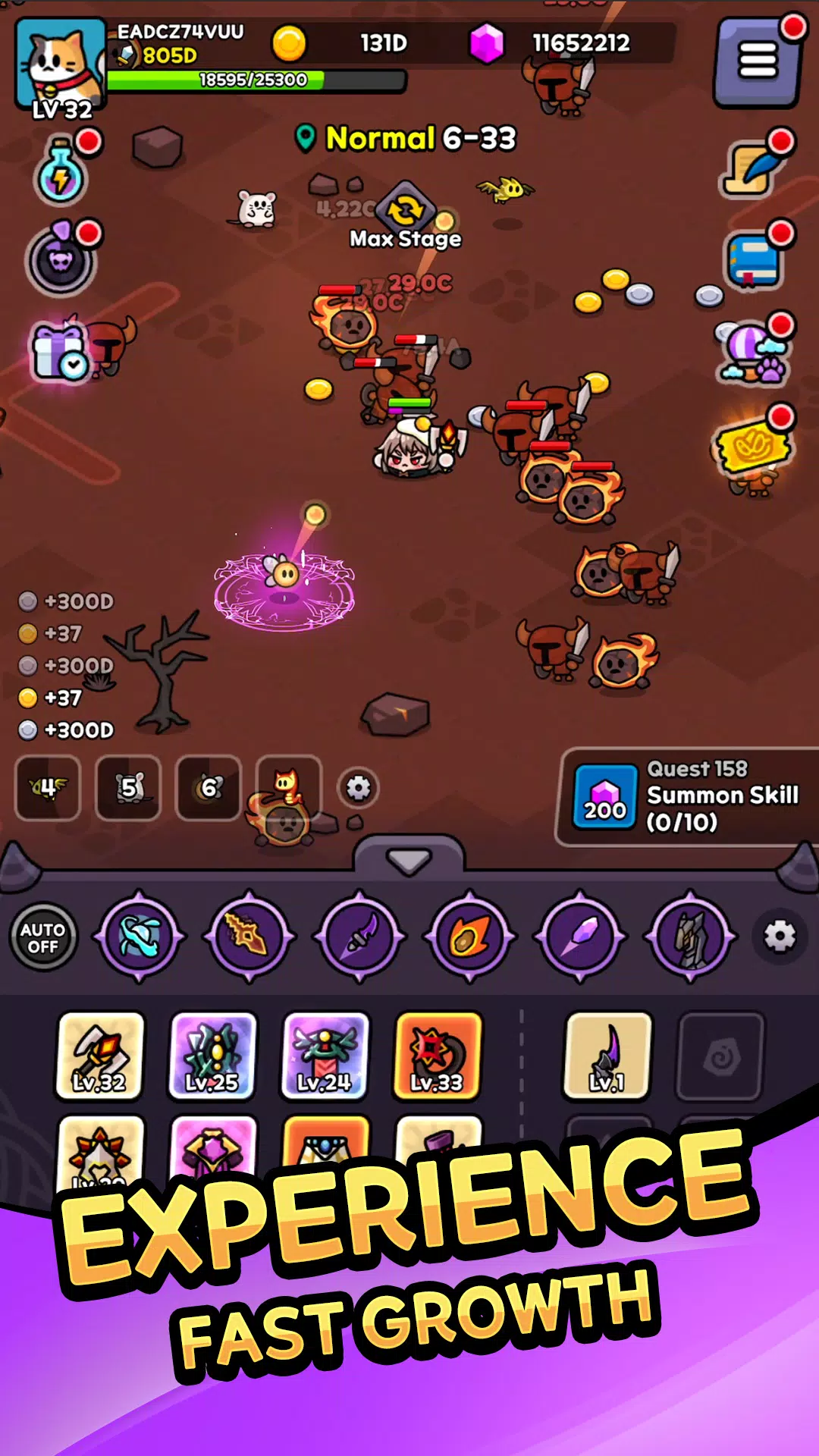 Grow Demon Slimes : Idle RPG Screenshot 1