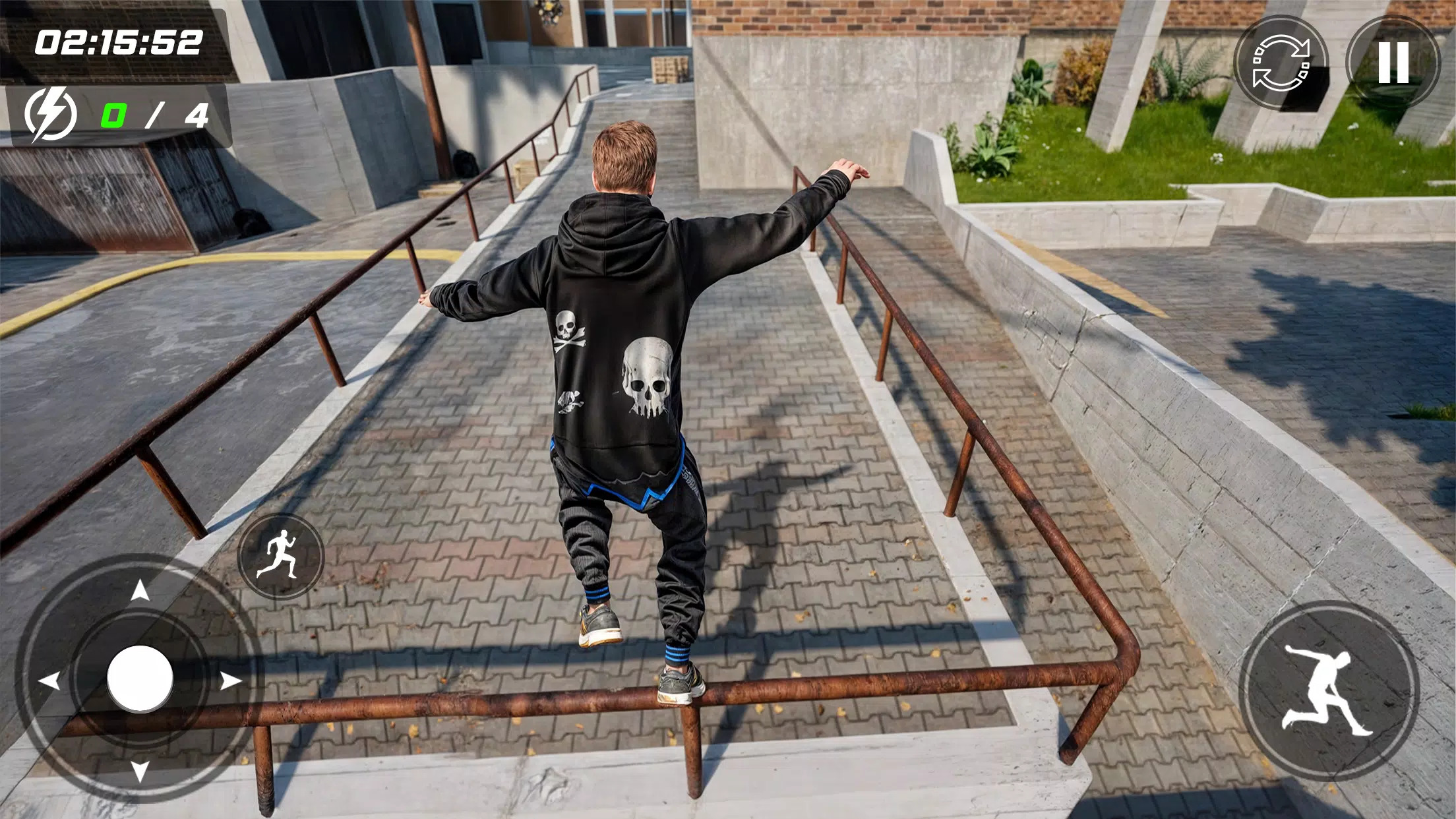 Going Up Rooftop Parkour Games Screenshot 3