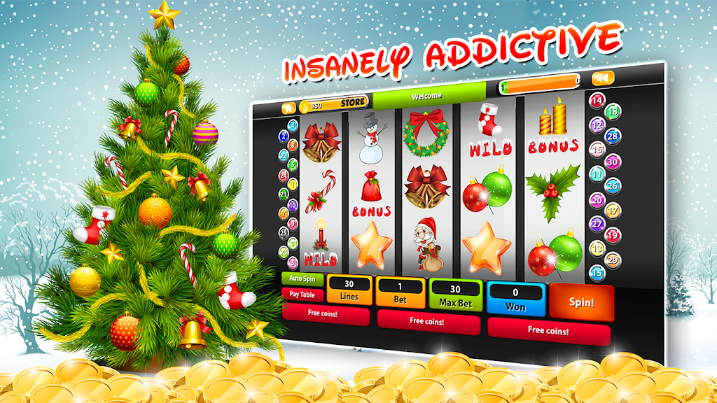 Christmas Slots Casino Скриншот 2