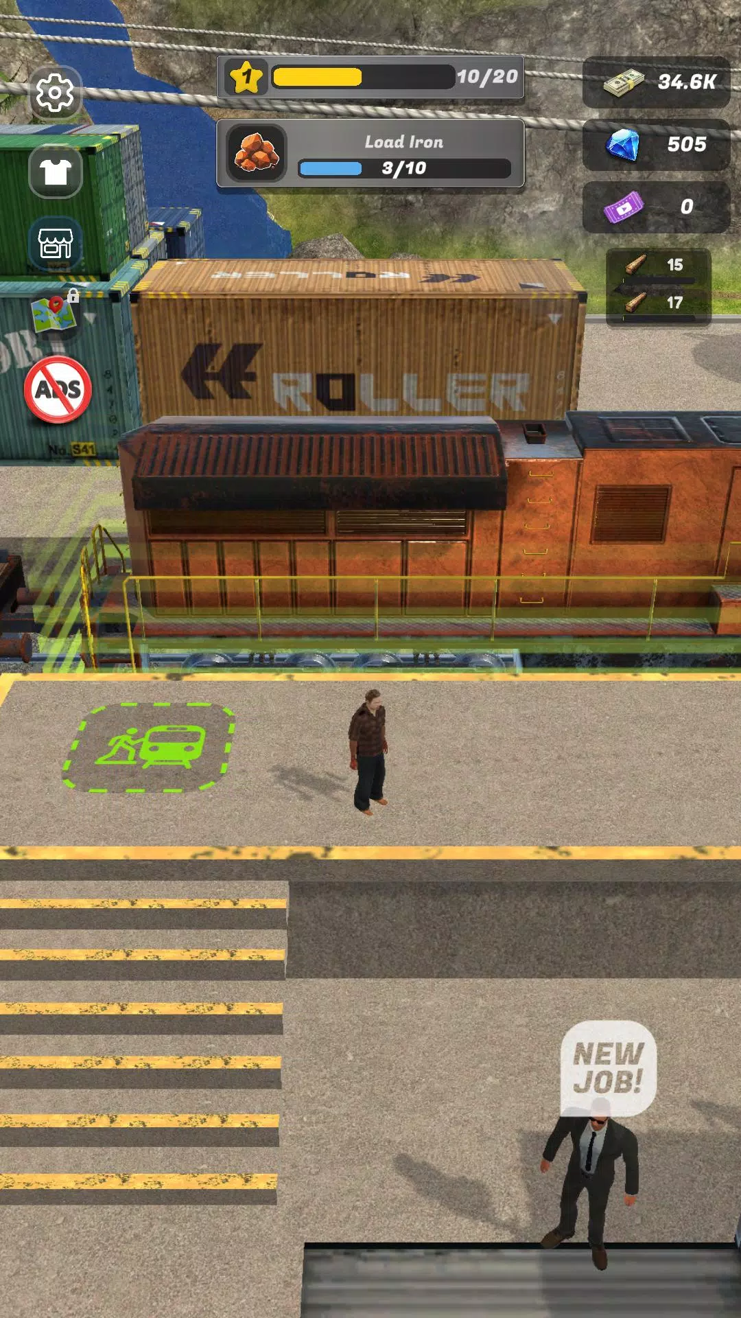 Cargo Train Station Скриншот 4