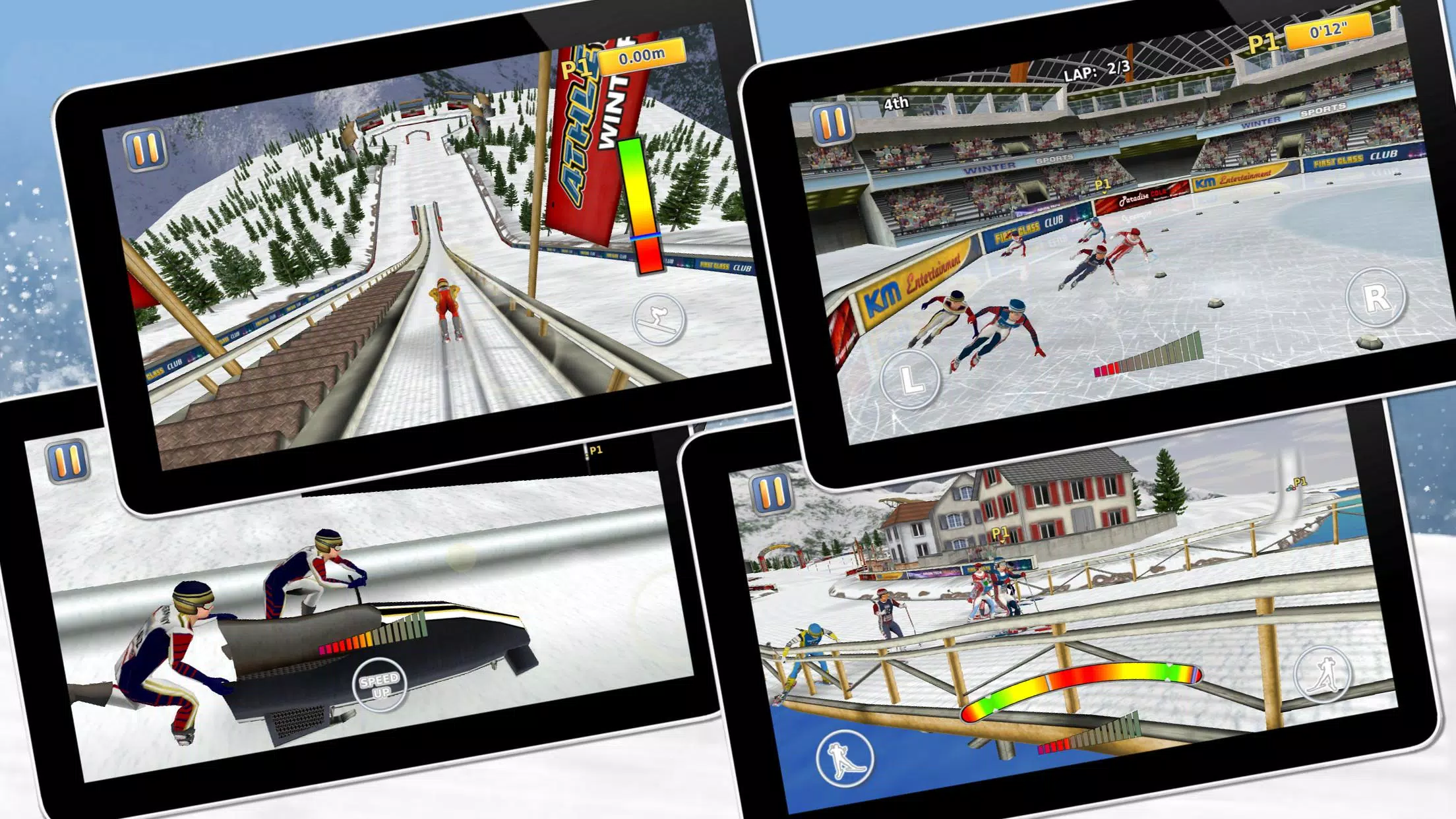 Athletics 2: Winter Sports Скриншот 2