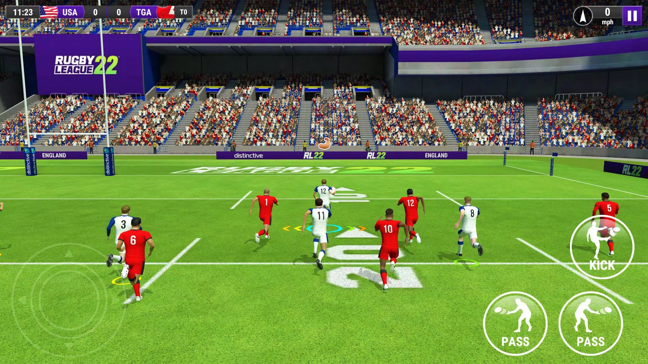 Rugby League 22 Скриншот 1
