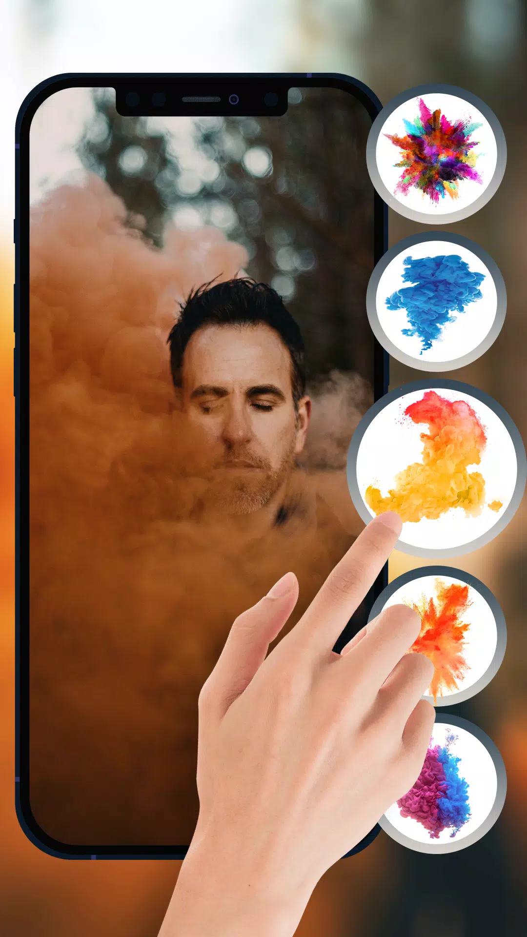 Smoke Filter Photo Editor 스크린샷 3