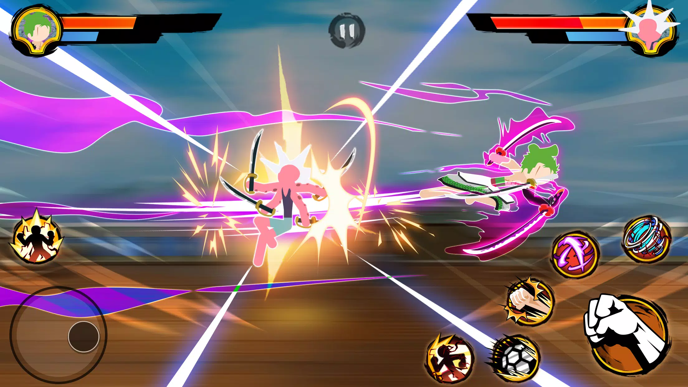 Stick Pirates Fight 스크린샷 3