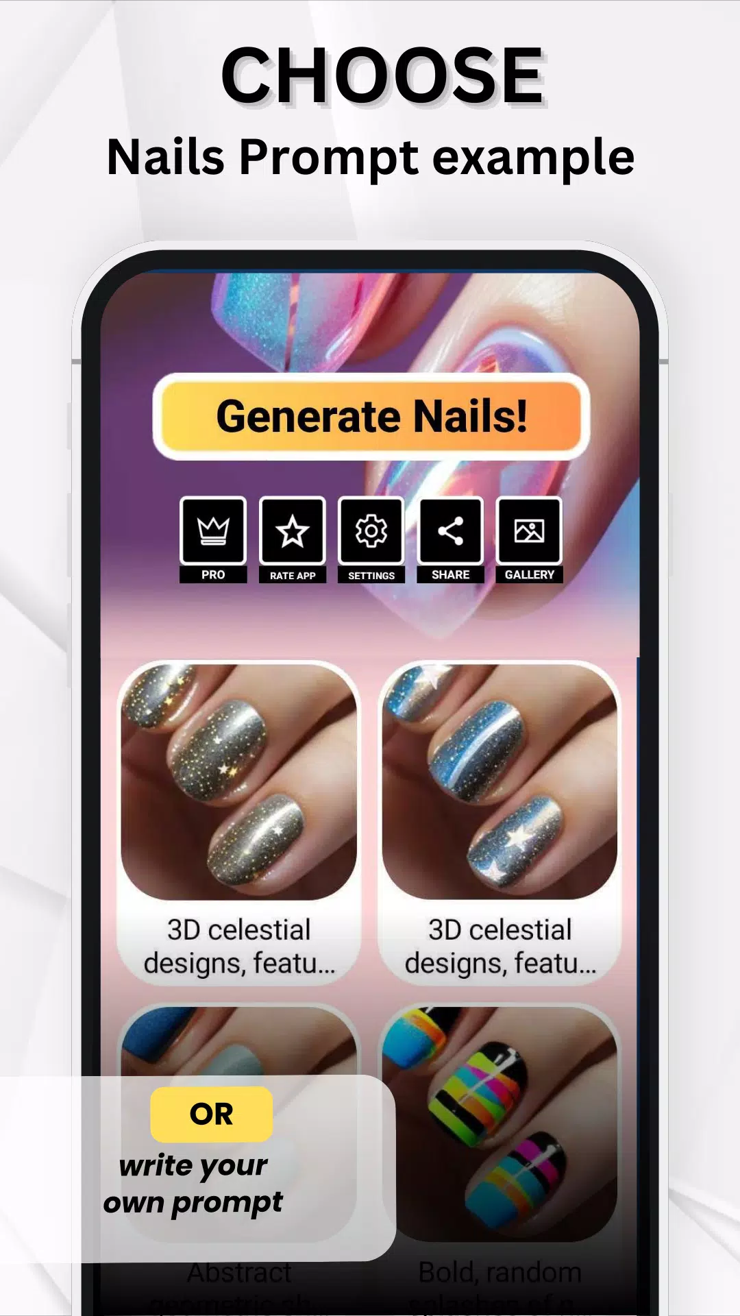 Try Nails-AI Fake Nail Designs Captura de pantalla 2