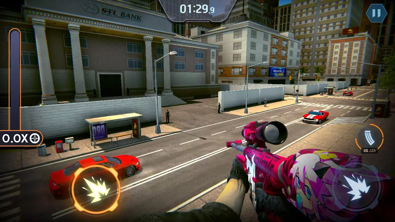 Modern Sniper 3d: Gun Shooting Captura de pantalla 4