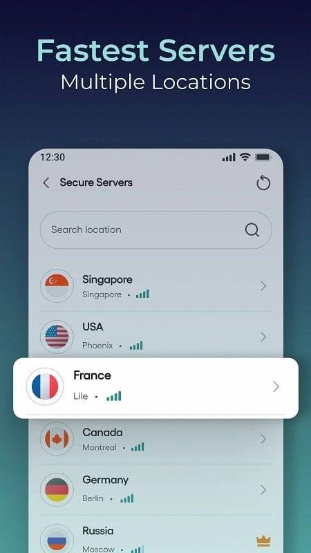 Surge VPN Captura de pantalla 4